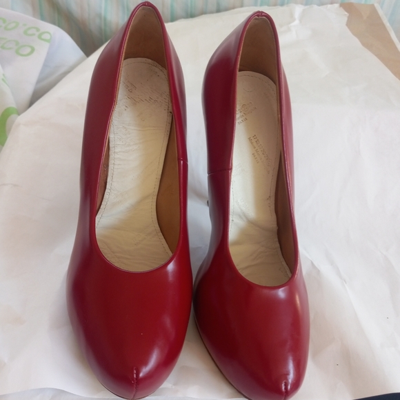 Maison Margiela Heels oversize Red size 38.5 Rare - Picture 2 of 16